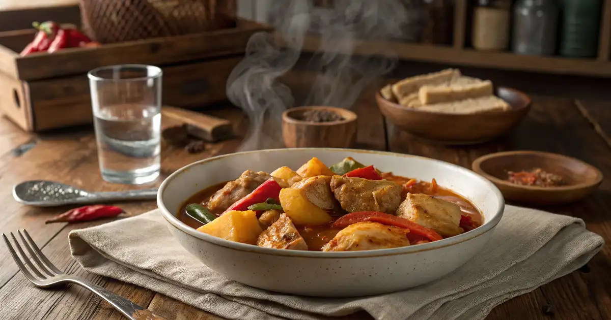 Caldereta Chicken Recipe Filipino